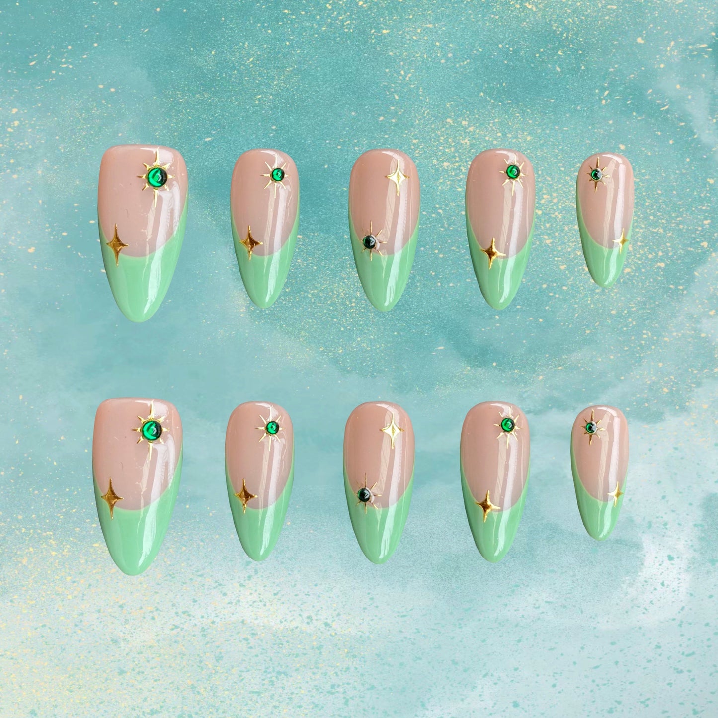 6:00 A.M. Green Vintage